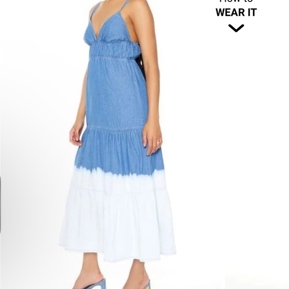 Forever 21 Dresses & Skirts - NWOT Forever 21 denim ombré maxi dress